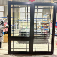 Ventanas Abatibles de Vinilo ANHUI WEIKA, Varios Tamaños, Estilo Americano, Rejilla Personalizada