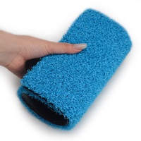 Tapis d'entraînement de golf d'intérieur personnalisable, 15 mm, gazon artificiel réaliste et souple pour simulateur de golf à domicile