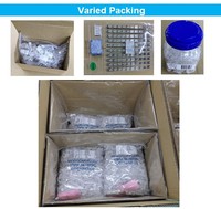 Câble réseau UTP RJ45, connecteur Ethernet RJ45 traversant 8P8C, connecteur modulaire Cat 6 Cat6 RJ45