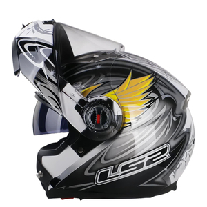 <span class=keywords><strong>Casco</strong></span> de Motocicleta Integral Original <span class=keywords><strong>LS2</strong></span> <span class=keywords><strong>FF370</strong></span> con Doble Visera, Nuevo, Homologado por ECE, Material ABS, Interior de Espuma, para Carreras, para Hombre y Mujer - Product Image 1