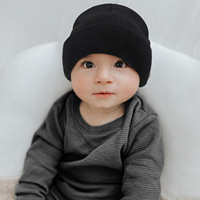 Gorro de Punto para Bebé con Pompón Grande, de 0 a 1 Año, de Algodón y Poliéster, Lindo y Dulce, Gorro de Invierno para Niños y Niñas