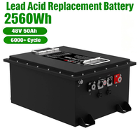 Baterai Lithium LiFePO4 Pengganti Baterai Asam Timbal LiFePO4 Baterai Lithium dengan BMS Pintar Pengganti Langsung Paket Baterai Lithium Ion