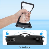 Étui de téléphone universel en PVC transparent, imperméable, souple, antichoc, écologique, pour plusieurs marques
