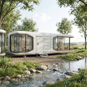 Cabaña Cápsula Espacial de Lujo con Vidrio Inteligente, Casa Modular Pequeña para Resort Ecológico, Hotel Boutique, Glamping, Campamento, Alquiler Vacacional, Vivienda Ecológica - Product Image 3