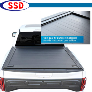 High Quality <strong>Retractable</strong> Hard Truck Bed <strong>Cover</strong> Waterproof Aluminum Alloy Roller Lid Locking for Ford F150 for Hilux <strong>Tonneau</strong> <strong>Cover</strong>