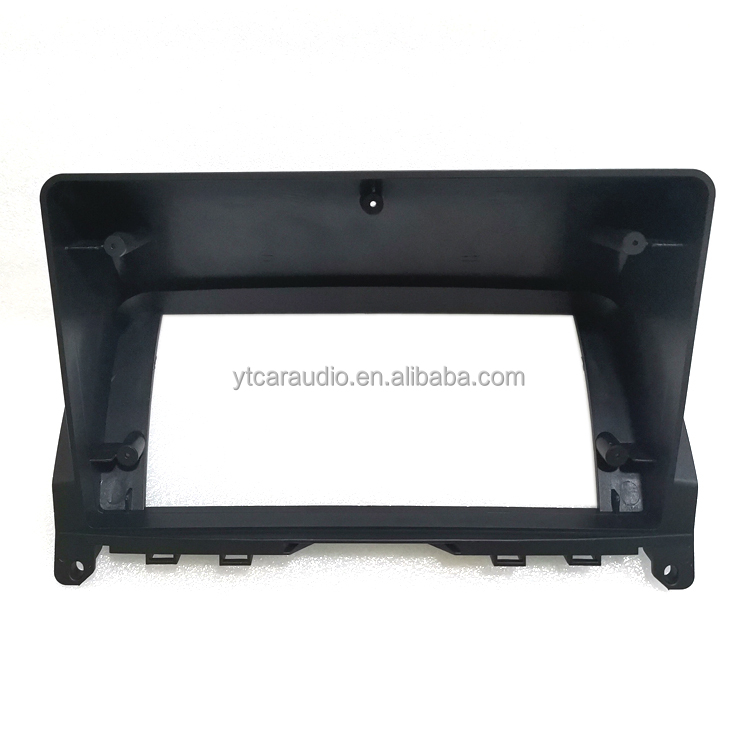 Car Stereo Radio Fascia Surround Panel 2 DIN Frame for Peugeot 406 1995-2005 from Fuel Tank - price 59.93