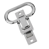 Marchepied pliable en acier inoxydable 316 poli miroir pour bateau, yacht, caravane, camion