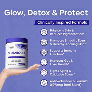 Poudre de Glutathion Haute Puissance 5000mg pour Éclaircissement et Blanchiment de la Peau, Marque Privée OEM, Certifié GMP ISO, Vente en Gros - Product Image 4