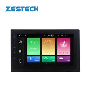 Zestech-autoradio MP5 4 + 64 go 2 DIN DSP universel, Audio de voiture avec écran tactile IPS de 7 pouces, Navigation GPS universelle