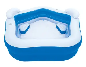 New Product Bestway54153 Inflatable Garden Summer Spa Seats Family Fun Paddling Pool Swim pool Center