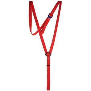 Ascendedor de Pecho Shinda con Correas Ajustables Rojas, Equipo de Escalada - Product Image 1