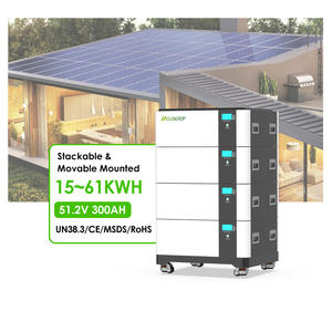 แบตเตอรี่ลิเธียมไอออน48โวลต์ที่เก็บพลังงานแสงอาทิตย์แบบซ้อนกัน15KWH 30KWH 45KWH 100KWH 60KWH แบตเตอรี่ Lifepo4 - Product Image 2