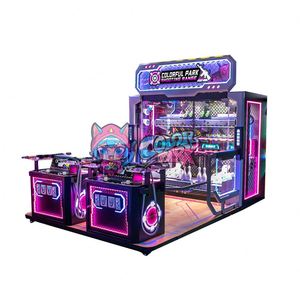 Colorful Park - Machine de jeu d'arcade à monnayeur pour 4 joueurs, type stand de tir - Product Image 4