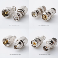 Adaptateur coaxial SMA RF SMA mâle femelle vers F Type N Q9 BNC UHF PL259 SO239 connecteur TNC convertisseur de câble coaxial en cuivre pur