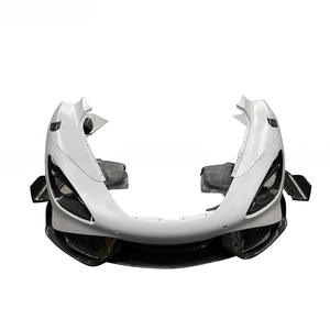 Adecuado para <span class=keywords><strong>McLaren</strong></span> <span class=keywords><strong>720s</strong></span> <span class=keywords><strong>Modificado</strong></span> 765LT, Parachoques Delantero Grande, Parachoques Trasero, Guardabarros, Faldones Laterales, Alerón Trasero, Piezas Exteriores - Product Image 2