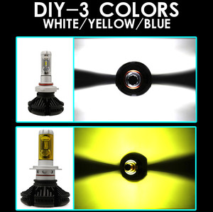 H7 <b>LED</b> <b>Headlight</b> Retrofit Bulb 1 Second Quick Startup DC 8V 48V Stable Circuit Silent Operation High Low Beam Lamp Kit - Product Image 6