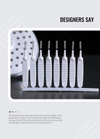 10 pièces/ensemble brosses de nettoyage de pommeau de douche, multi-fonction ménage Anti-colmatage Gap drague petit trou buse brosse