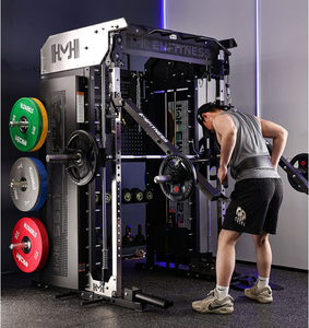 Nueva Máquina Smith Multifuncional Comercial para Interiores, Rack de Sentadillas, Marco de Press de Banca y Gantry para Gimnasio - Product Image 1