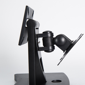 ขาตั้งจอสัมผัสอลูมิเนียมอัลลอยด์สีดำ Ruiguan ปรับเอียงได้ 45 องศา รับน้ำหนักได้ 8 กิโลกรัม สำหรับจอ POS คู่ เครื่องคิดเงินสำหรับร้านค้าปลีก - Product Image 6