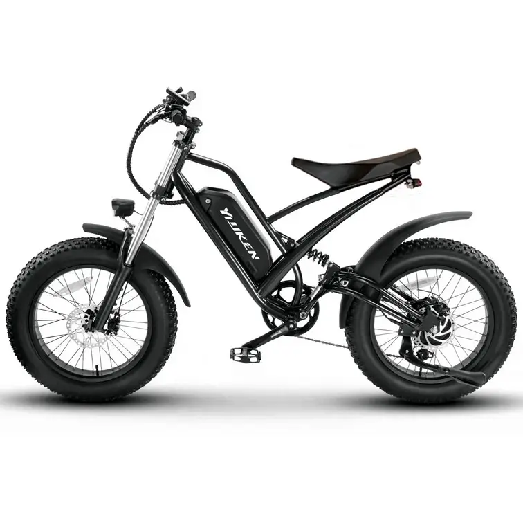 YIYKEN Super Power Fat Reifen E Fahrrad Voll federung 48v 750/1000w Erwachsene Zweiräder Elektro Dirt Bike Moped Fahrrad Elektro fahrrad