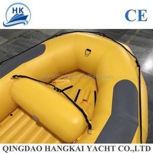 Bote Inflable Eléctrico <span class=keywords><strong>con</strong></span> <span class=keywords><strong>Motor</strong></span> para Pesca y Recreación, <span class=keywords><strong>con</strong></span> Construcción Ligera y Estable de PVC, para 2-8 Personas - Product Image 5