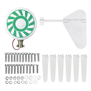 Éolienne 90W Éolienne 24v pour petite maison avec contrôleur intégré, sortie CC petites éoliennes 12 volts - Product Image 2