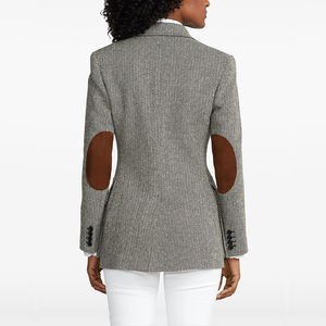 ZYHT 73808 Nuevo Diseño, Blazer de Tweed de Alta Calidad Personalizado <span class=keywords><strong>para</strong></span> Mujer, Servicios de MOQ Bajo, Trajes Ejecutivos <span class=keywords><strong>para</strong></span> Mujer - Product Image 4