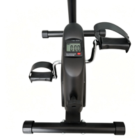 Vélo d'exercice de rééducation des membres supérieurs et inférieurs à domicile, réglable en hauteur, avec pédales pour les mains et les jambes, et compteur LCD, pour seniors