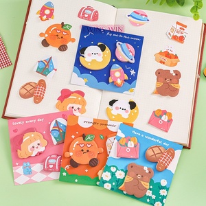 Bloc de Notas Adhesivas con Diseño Creativo y Bajo MOQ, No se Manchan Fácilmente, Papelería para Estudiantes - Product Image 3