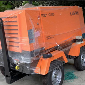 Compresseur d'air à vis portable de 7.5 kw à moteur diesel pour l'exploitation minière avec composant de noyau de moteur lubrifié pour moteur - Product Image 5