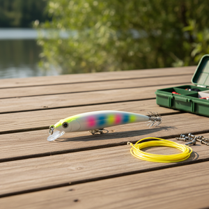Señuelos de Pesca IFISH de Plástico Duro, Doble Gancho para Camarones, Cuerpo Rígido de ABS, Señuelo para Pulpo <span class=keywords><strong>EGI</strong></span> - Product Image 3
