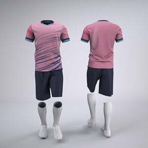 2024 elegantes kits de fútbol de sublimación personalizados camisetas de fútbol de alta calidad para hombres - Product Image 1