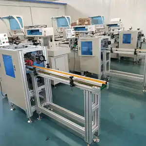 Machine automatique d'emballage d'emballage et de rétrécissement de thermoscellant