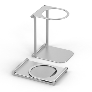 Espresso Coffee Machine Holder Aluminum Alloy Folded Stand for Coffee <b>Maker</b> - Product Image 5