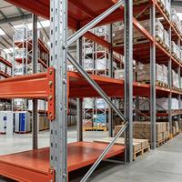 Zertifizierte Verschraubte Schwerlast-Industrieregale, Selektive Lagerregale, Palettenregale