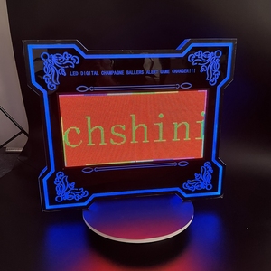 จาก richshining กระดานข้อความตัวอักษร LED บริการการแสดงผลอะคริลิคแบบกำหนดเองพร้อมโปรแกรมคำอธิบายแบบกลิ้งได้โดยใช้แอพสำหรับบาร์คลับ - Product Image 3