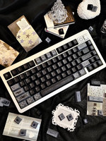 FKKeys – Kit de touches de clavier personnalisées PBT à 143 touches, thème occulte, OEM, sublimation cinq faces, fabriqué en Chine