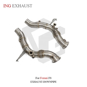 <span class=keywords><strong>Tubo</strong></span> <span class=keywords><strong>di</strong></span> <span class=keywords><strong>Scarico</strong></span> in Acciaio Inox ING per Ferrari F8 con Prestazioni Elevate e Componenti Auto <span class=keywords><strong>di</strong></span> Alta Qualità - Product Image 3