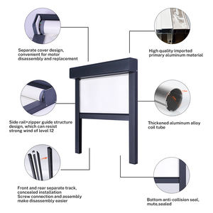 <span class=keywords><strong>Tende</strong></span> <span class=keywords><strong>a</strong></span> Rullo Motorizzate <span class=keywords><strong>per</strong></span> Esterni, Impermeabili e Antivento, di Alta Qualità, Funzionali, <span class=keywords><strong>Tende</strong></span> Automatiche - Product Image 6