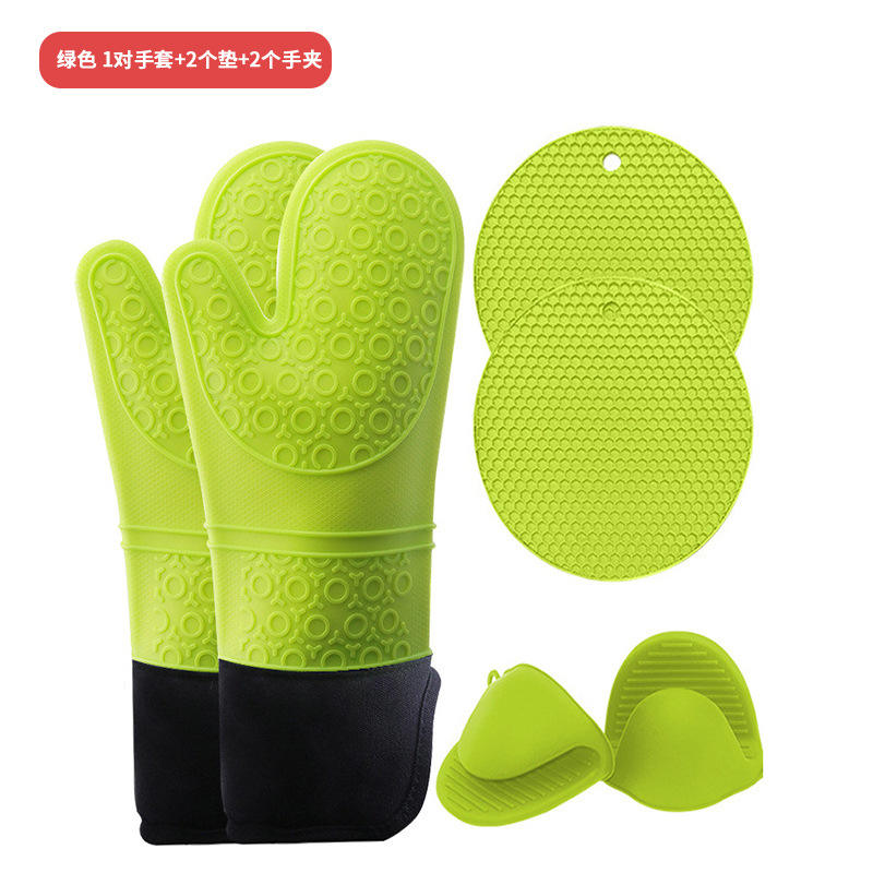 สีเขียว (6ชิ้น)