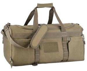 Tactical Duffel <b>Bag</b> 45L, Gym <b>Bag</b> for Men Women with Shoe Compartment & <b>MOLLE</b>, Travel Overnight Duffle for Sports & Work - Product Image 1