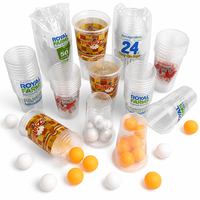 Gobelet transparent pour boissons, gobelet à boire transparent pour les fêtes, les événements, les restaurants, la restauration, la vaisselle de table