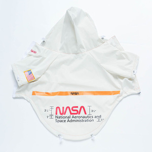 2025 diseñador de lujo reflectante impermeable poliéster ropa para mascotas <span class=keywords><strong>NASA</strong></span> perro ropa con capucha chaleco impermeable chaqueta Venta caliente - Product Image 6