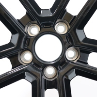 Rines de Aleación de Aluminio Forjado Personalizados de 18-24 Pulgadas en Negro Brillante para Zeekr 009 001 7X BMW Mercedes Porsche Macan Taycan Geely