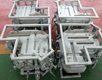 الصين التناوب البلاستيك خزان زيت وقود العفن ، ماكينة بتحكم رقمي بالكمبيوتر روتو العفن rotomolding قوالب الألومنيوم rotomoulded الديزل خزان