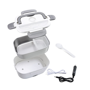 Boîte à lunch chauffante électrique en acier inoxydable, conteneur alimentaire portable <span class=keywords><strong>pour</strong></span> enfants, <span class=keywords><strong>thermos</strong></span>, boîte bento, capacité de 1,5 L <span class=keywords><strong>pour</strong></span> la maison, le bureau, la voiture - Product Image 6