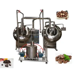 Sugar chocolate candy coating pan machine