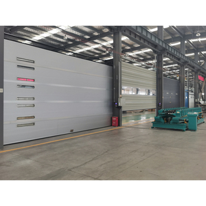 Rideau en pvc avec cadre en acier inoxydable 304, empilage automatique, <span class=keywords><strong>porte</strong></span> de garage d'<span class=keywords><strong>avion</strong></span> - Product Image 4