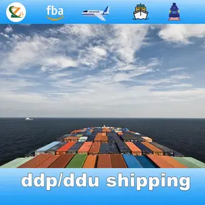 Sea Courier Cargo Freight Forwarder Shipping rates Door to Door Delivery From China to USA FBA Shipping agents