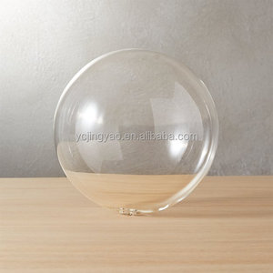 Lampe à boule en <span class=keywords><strong>verre</strong></span> transparent, accessoire pour décoration de maison, 200mm/250mm/300mm/350mm - Product Image 1